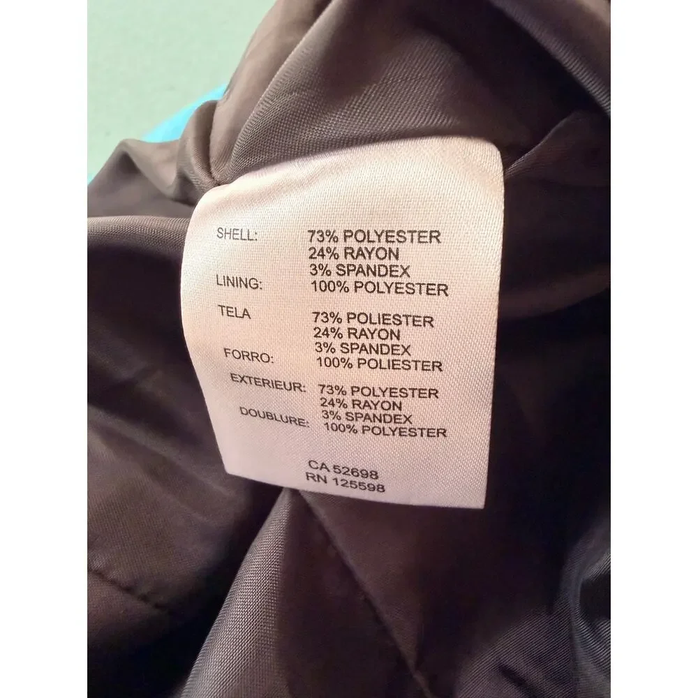 Ellen Tracy Skirt Black EUC 6